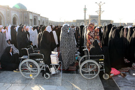 اقامه نمازعید سعید قربان در حرم امام رضا علیه السلام
