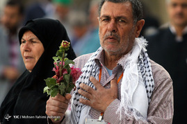اقامه نمازعید سعید قربان در حرم امام رضا علیه السلام
