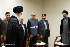 دیدار مسئولان ستاد سرشماری نفوس و مسکن با رهبر معظم انقلاب
