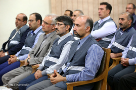 دیدار مسئولان ستاد سرشماری نفوس و مسکن با رهبر معظم انقلاب
