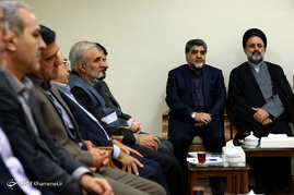 دیدار مسئولان ستاد سرشماری نفوس و مسکن با رهبر معظم انقلاب
