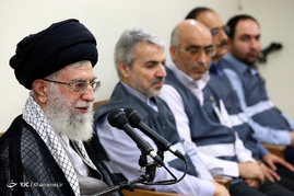 دیدار مسئولان ستاد سرشماری نفوس و مسکن با رهبر معظم انقلاب
