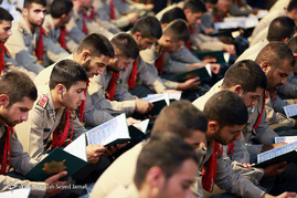 مراسم ترحیم همسر فرمانده کل ارتش
