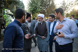 مراسم ترحیم همسر فرمانده کل ارتش
