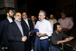 بازدید رئیس رسانه ملی از برنامه های در حال ضبط سیما‎
