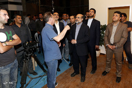بازدید رئیس رسانه ملی از برنامه های در حال ضبط سیما‎
