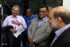 بازدید رئیس رسانه ملی از برنامه های در حال ضبط سیما‎
