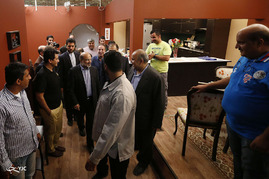 بازدید رئیس رسانه ملی از برنامه های در حال ضبط سیما‎
