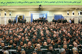دیدار فرماندهان سپاه پاسداران انقلاب اسلامی با رهبر معظم انقلاب