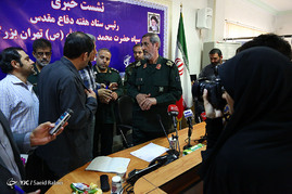 نشست خبری رئیس ستاد هفته دفاع مقدس