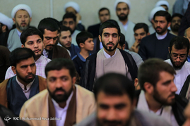 مراسم عمامه گذاری طلاب درقم
