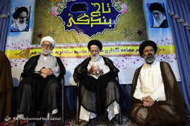 مراسم عمامه گذاری طلاب درقم
