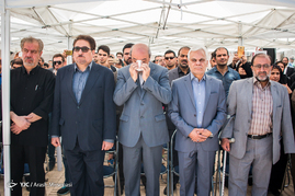 تشییع پیکر جانباز بهمن گلبارنژاد