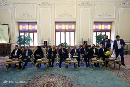 دیدار علی لاریجانی با رئیس مجلس نمایندگان کنیا 