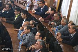 دیدار رئیس مجلس با بسیجیان قوه مقننه
