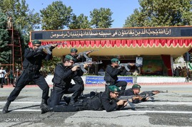صبحگاه مشترک یگان‌های نمونه ارتش
