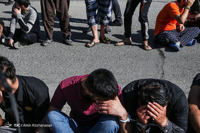 دستگیری سارقان و قاچاقچیان کالا و ارز