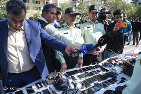 دستگیری سارقان و قاچاقچیان کالا و ارز