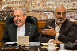 دیدار وزیر آموزش و پرورش با رئیس مجلس شورای اسلامی