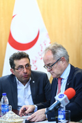 نشست خبری رییس کمیته بین المللی صلیب سرخ در ایران