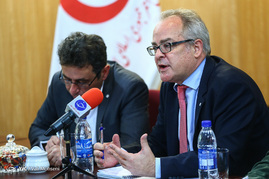 نشست خبری رییس کمیته بین المللی صلیب سرخ در ایران