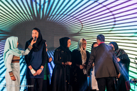 مراسم تجلیل از کیمیا علیزاده