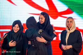 مراسم تجلیل از کیمیا علیزاده