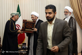 دیدار دادستان کل کشور عمان با آیت الله آملی لاریجانی - مشهد