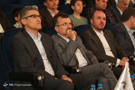 جشن قهرمانی تیم والیبال بانک سرمایه و خداحافظی مهدی مهدوی
