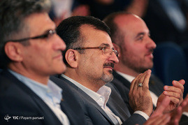جشن قهرمانی تیم والیبال بانک سرمایه و خداحافظی مهدی مهدوی
