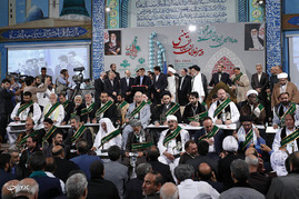 اختتامیه چهاردهمین اجلاس پیرغلامان و خادمان حسینی - بندرعباس