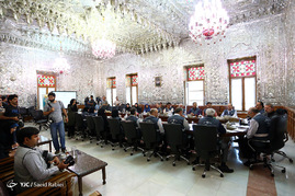 دیدار رئیس مجلس با رئیس و معاونان مرکز آمار ایران