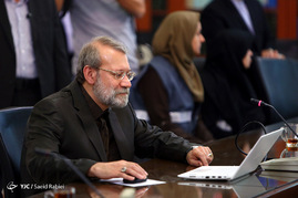 دیدار رئیس مجلس با رئیس و معاونان مرکز آمار ایران