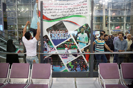 بازگشت ملی پوشان فوتسال از جام جهانی کلمبیا