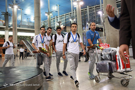 بازگشت ملی پوشان فوتسال از جام جهانی کلمبیا