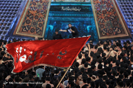 عزاداری شب دوم محرم در قم‎
