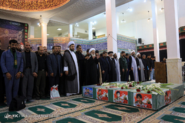 تشییع چهار شهید مدافع حرم در قم‎
