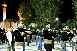 مراسم عزاداری ماه محرم در حرم شاهچراغ (ع)
