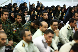 مراسم تجدید میثاق فرمانده ناجا با آرمانهای امام خمینی (ره)