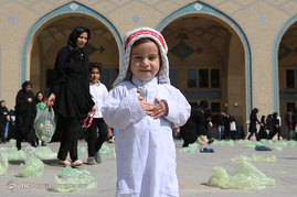 مراسم شیر خوارگان حسینی در مصلی تهران