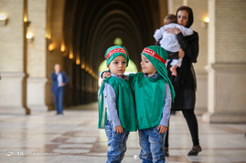 مراسم شیر خوارگان حسینی در مصلی تهران
