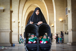 مراسم شیر خوارگان حسینی در مصلی تهران
