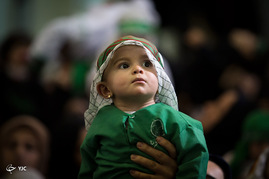 مراسم شیرخوارگان حسینی در حسینیه امام خمینی(ره) - همدان‎
