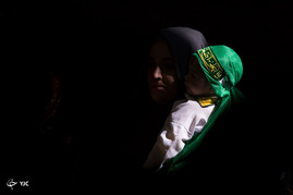 مراسم شیرخوارگان حسینی در حسینیه امام خمینی(ره) - همدان‎
