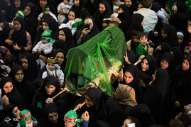 مراسم شیرخوارگان حسینی در حسینیه امام خمینی(ره) - همدان‎
