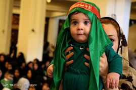 مراسم شیرخوارگان حسینی در حرم شاهچراغ(ع)
