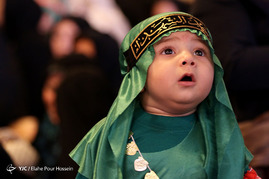 مراسم شیرخوارگان حسینی در حرم شاهچراغ(ع)

