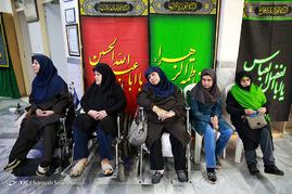 عزاداری حسینی در آسایشگاه کهریزک
