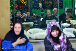 عزاداری حسینی در آسایشگاه کهریزک