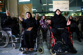 عزاداری حسینی در آسایشگاه کهریزک